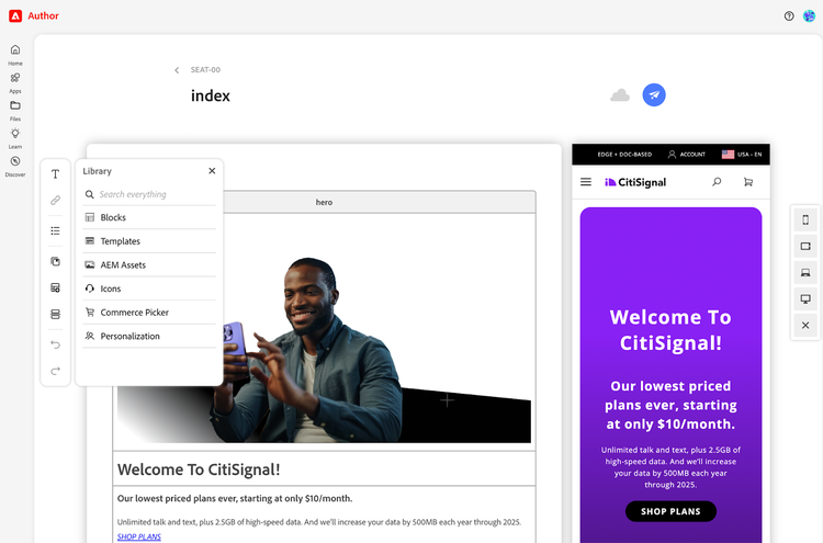 Document-based authoring and WYSIWYG